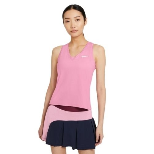 Nike Court Victory Dam Tank Elemental Pink / White